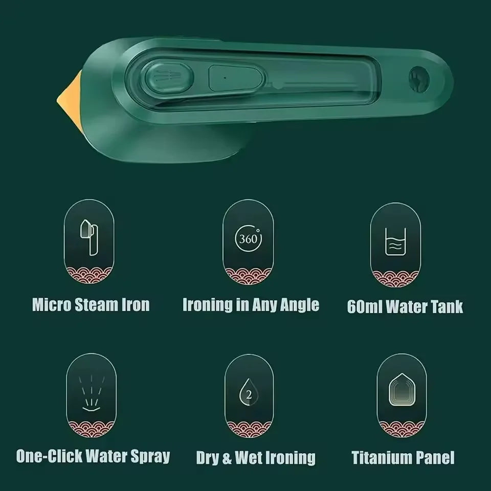 Plancha de Vapor Portátil Mini