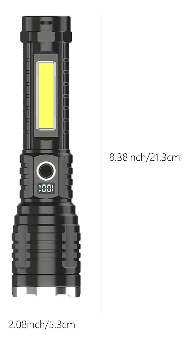 Linterna Exterior 1000 Lúmenes LED