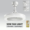 Ventilador Con Luz LED y Control