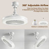 Ventilador Con Luz LED y Control