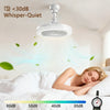 Ventilador Con Luz LED y Control