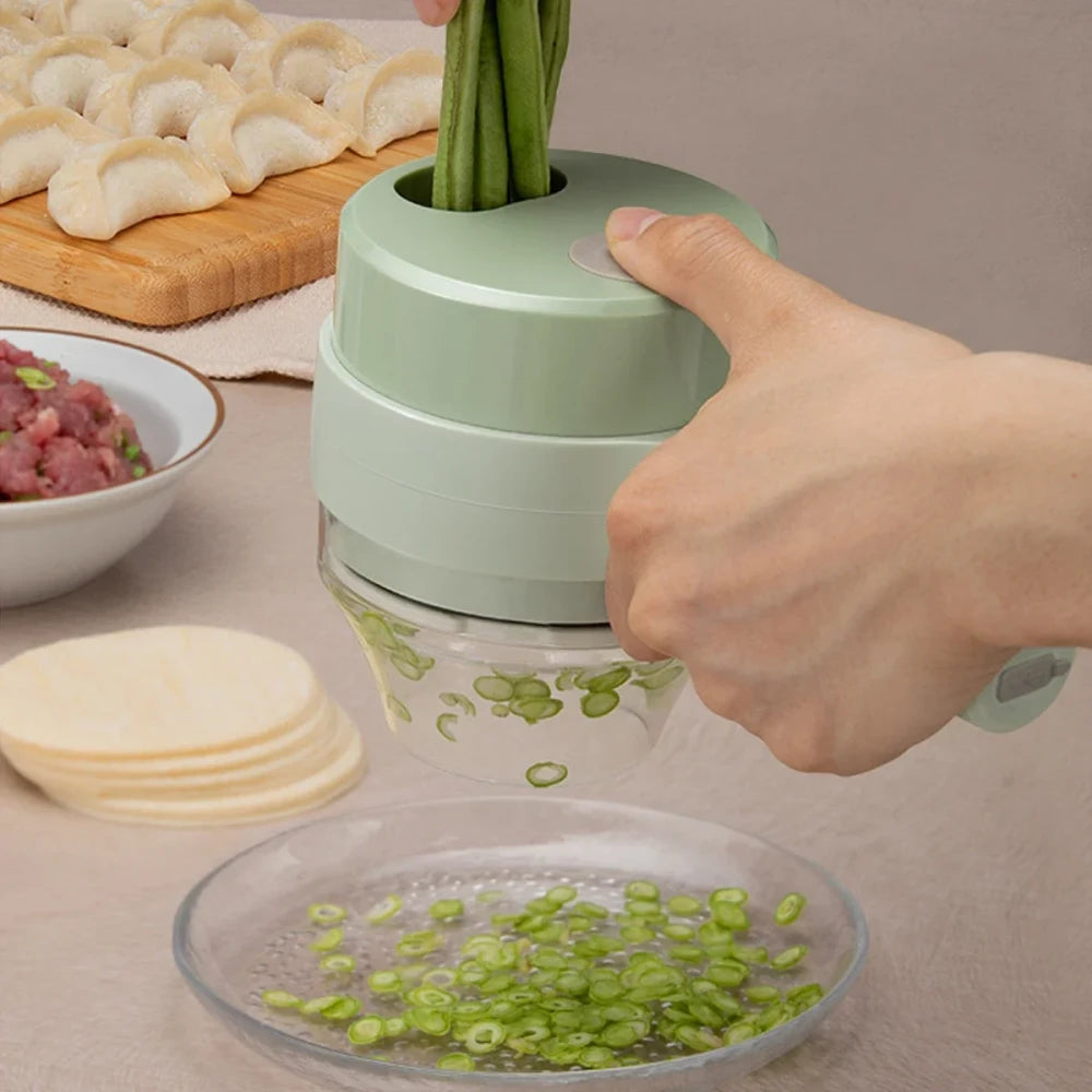 Picador de verduras eléctrico portátil