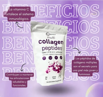 Polvo de Colágeno Multipeptídico