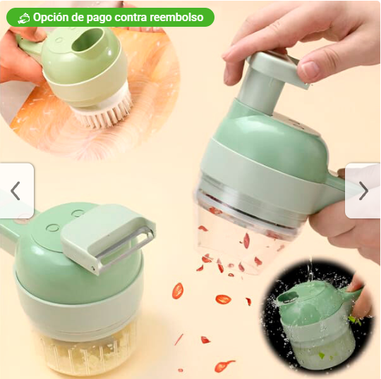 Picador de verduras eléctrico portátil