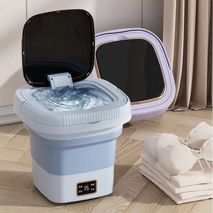 Mini Lavadora Portátil Plegable 9 litros