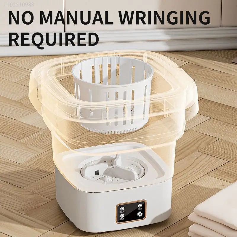Mini Lavadora Portátil Plegable 9 litros