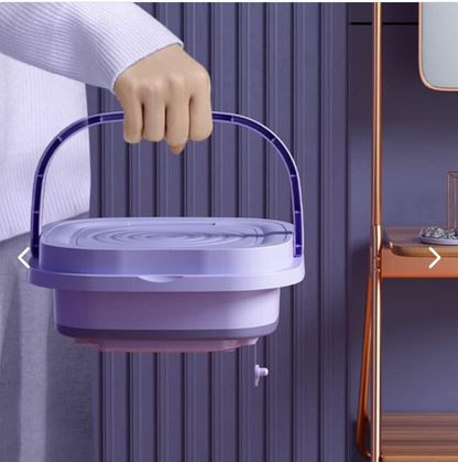 Mini Lavadora Portátil Plegable 9 litros