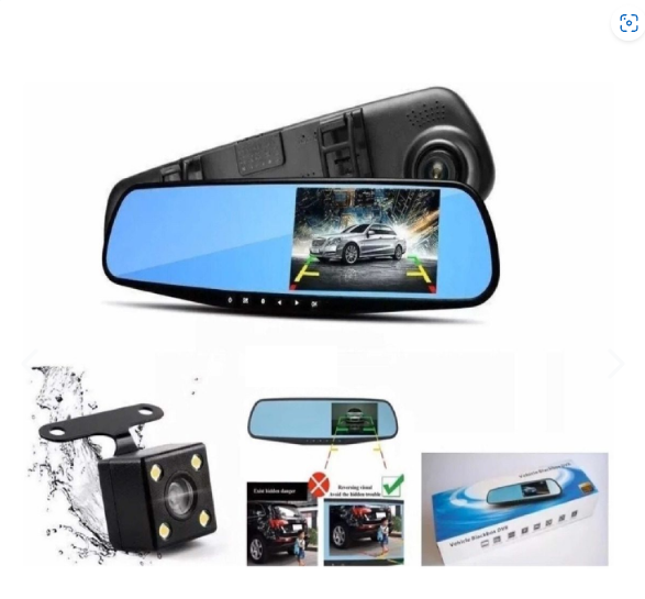 Retrovisor Inteligente 4.3"Doble cámara