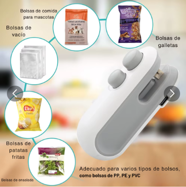 Sellador Portátil de Bolsas