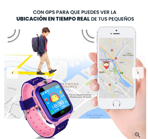 Reloj SOS Inteligente para Niños Q12