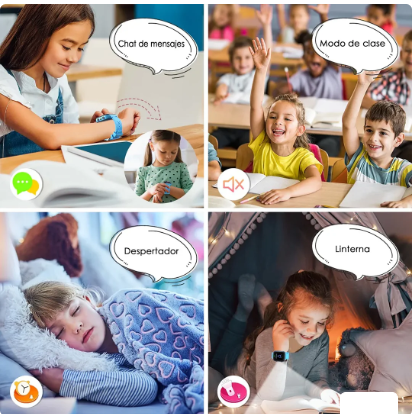 Reloj SOS Inteligente para Niños Q12