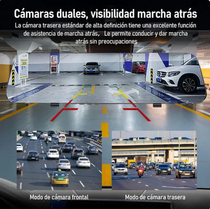 Retrovisor Inteligente 4.3"Doble cámara