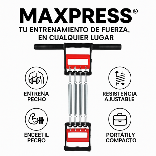 MAXPRESS® TRANSFORMA TU TORSO SIN COMPLICACIONES