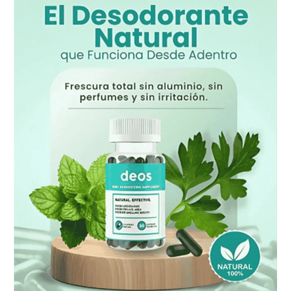 Deos™ Desodorante Corporal 100 % Natural