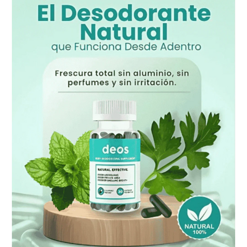 Deos™ Desodorante Corporal 100 % Natural